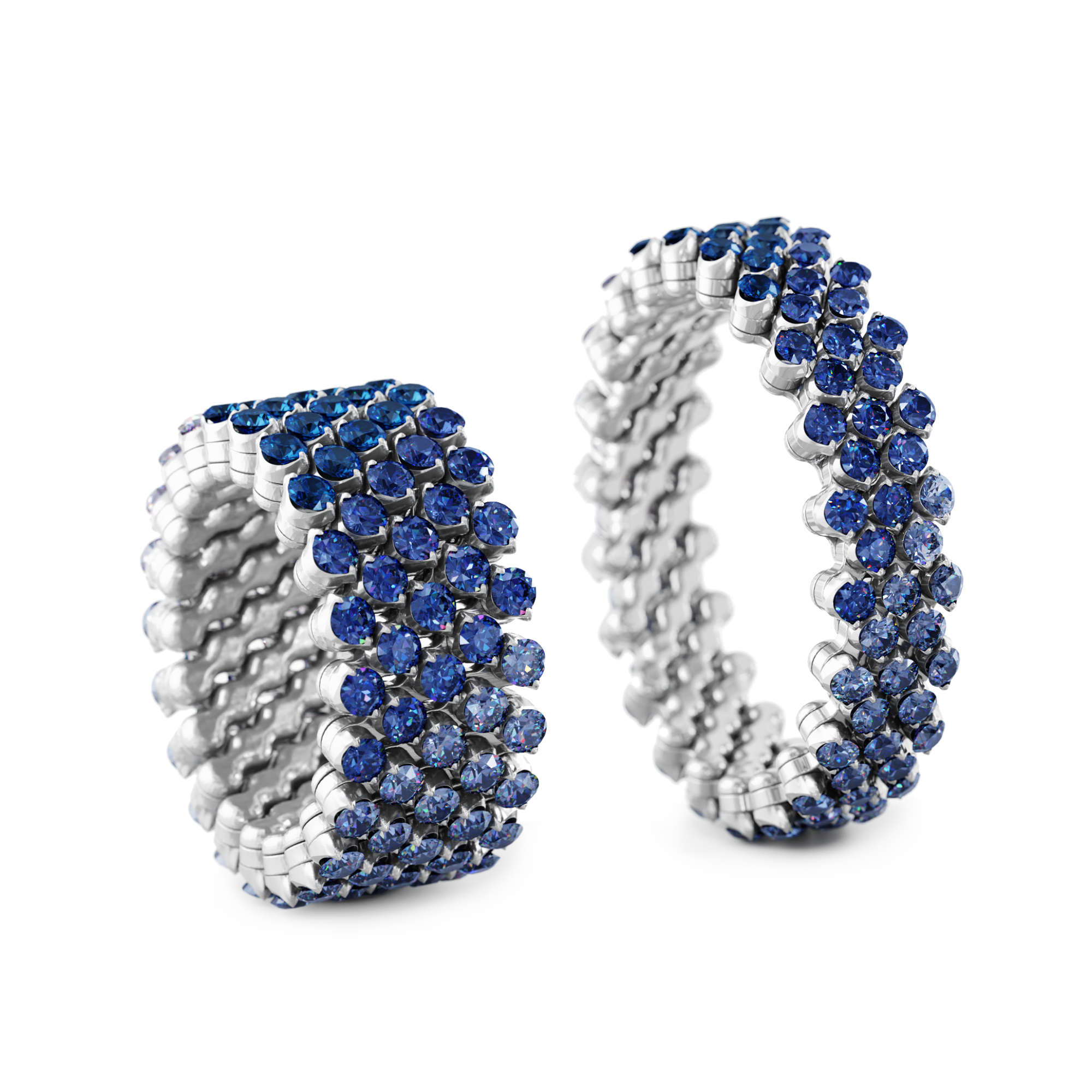Serafino Consoli Brevetto Multi-Size Ring (Ref: RMS 5F2 WG BS SFT)