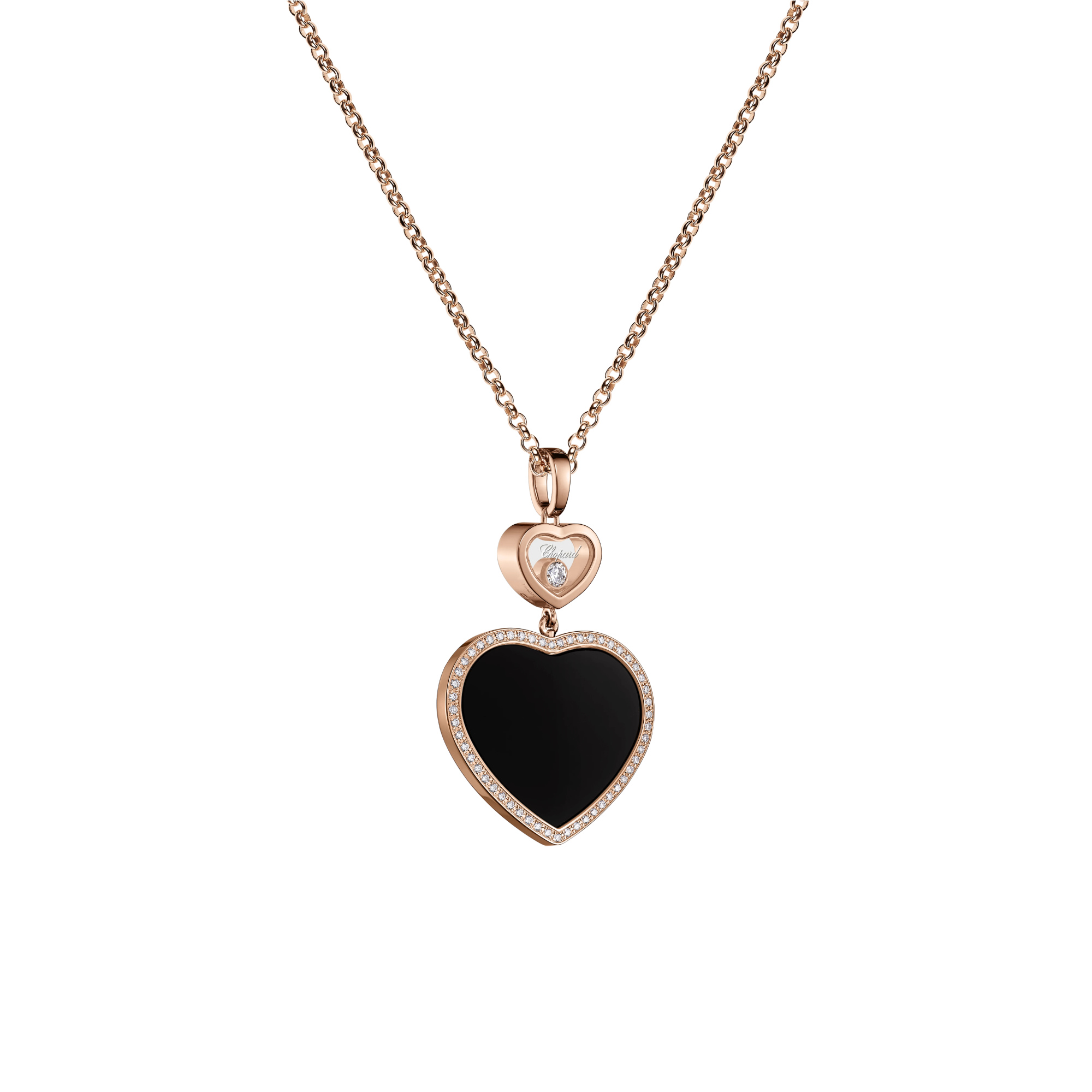 Chopard Happy Hearts Anhänger mit Halskette (Ref: 79A075-5291)