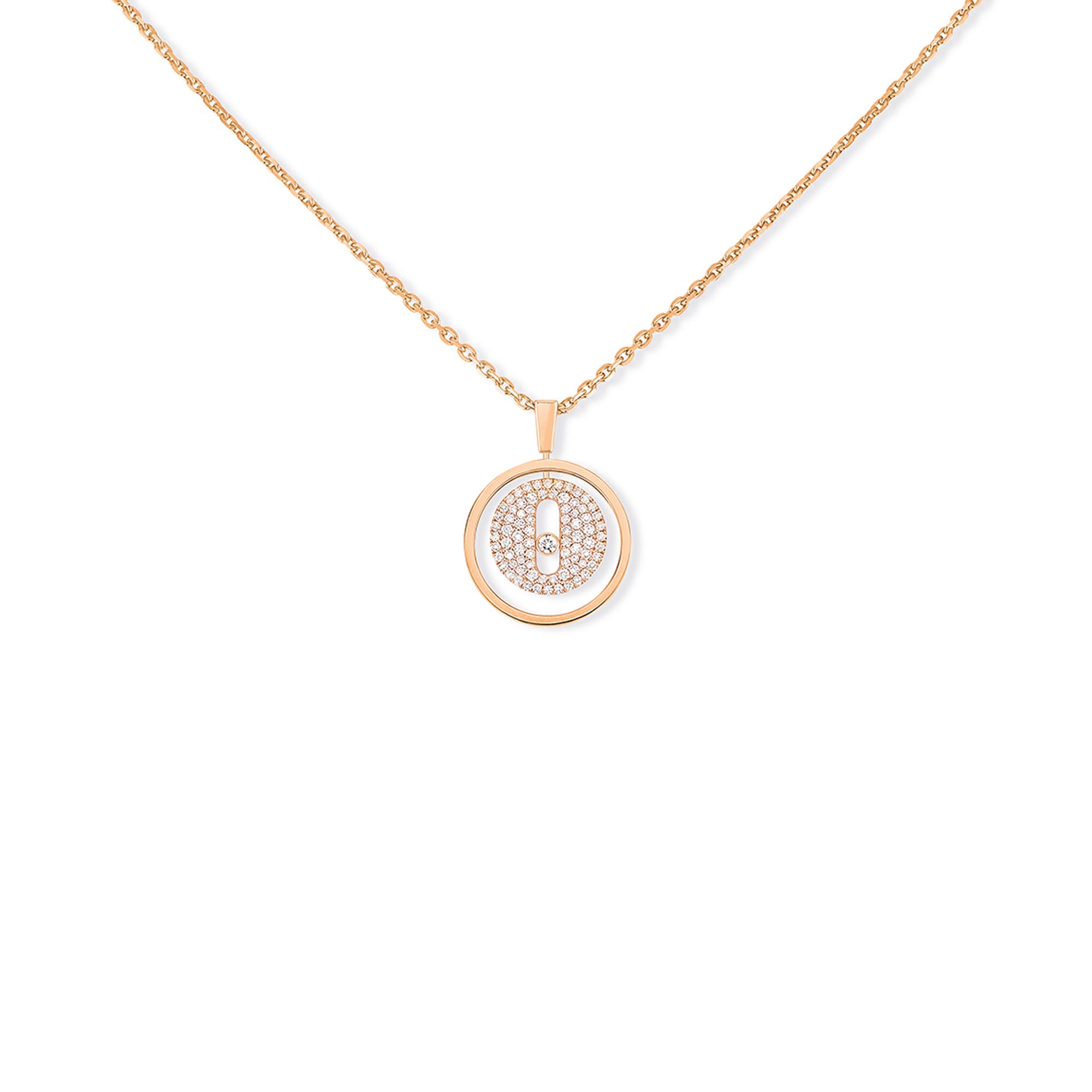 Messika Lucky Move PM Pavé Collier (Ref: 07397-PG)