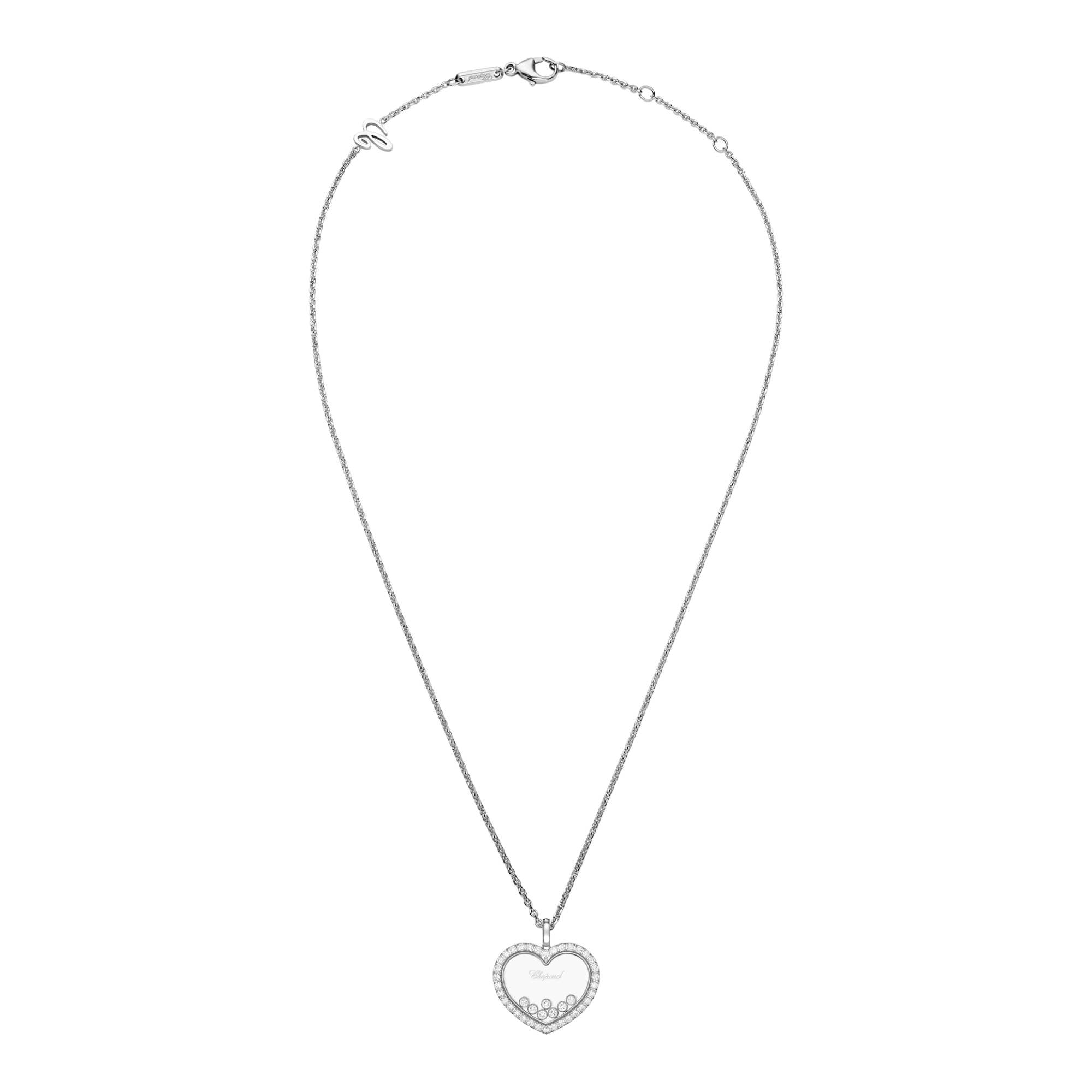 Chopard Happy Diamonds Icons Anhänger mit Halskette (Ref: 79A194-1201)