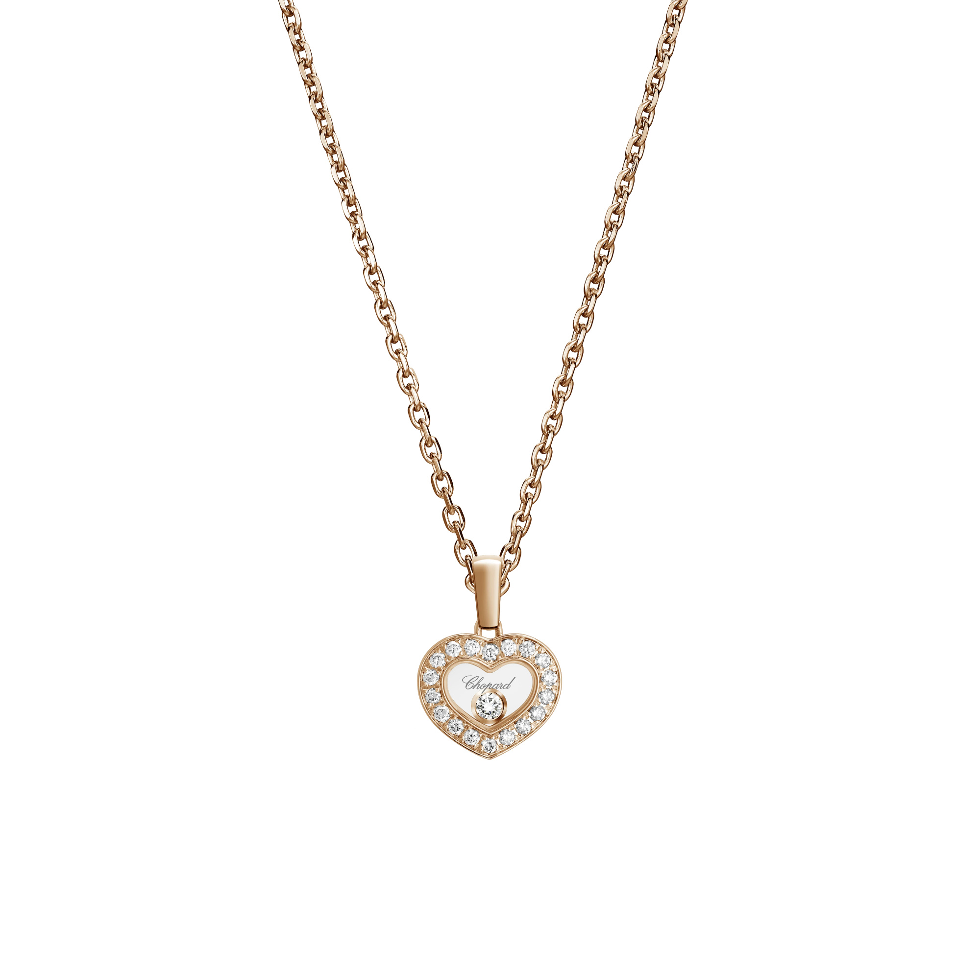 Chopard Happy Diamonds Icons Anhänger mit Halskette (Ref: 79A054-5201)