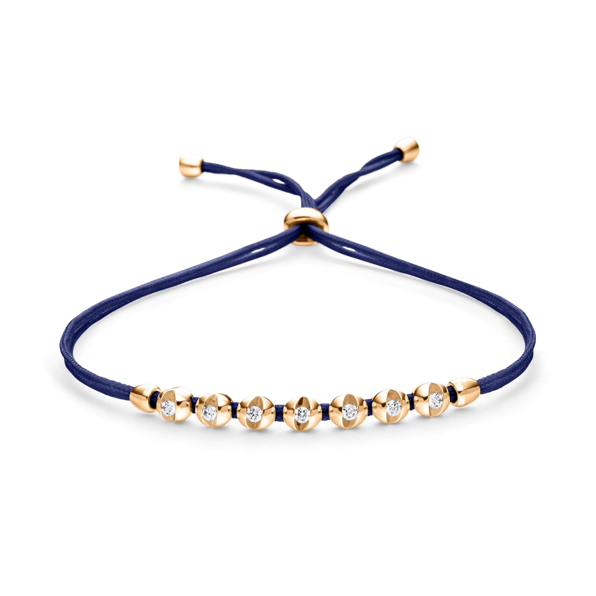 Schaffrath COLORTAIRE Armband (Ref: CTR72_B_008_BR_2_05_NAVY_YW)