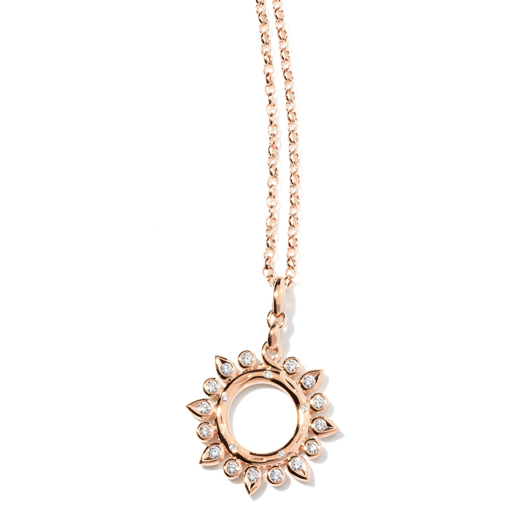 Tamara Comolli GYPSY Classic Sun Halsketten-Set mit Diamanten (Ref: S-G-Cl-B2rg60)