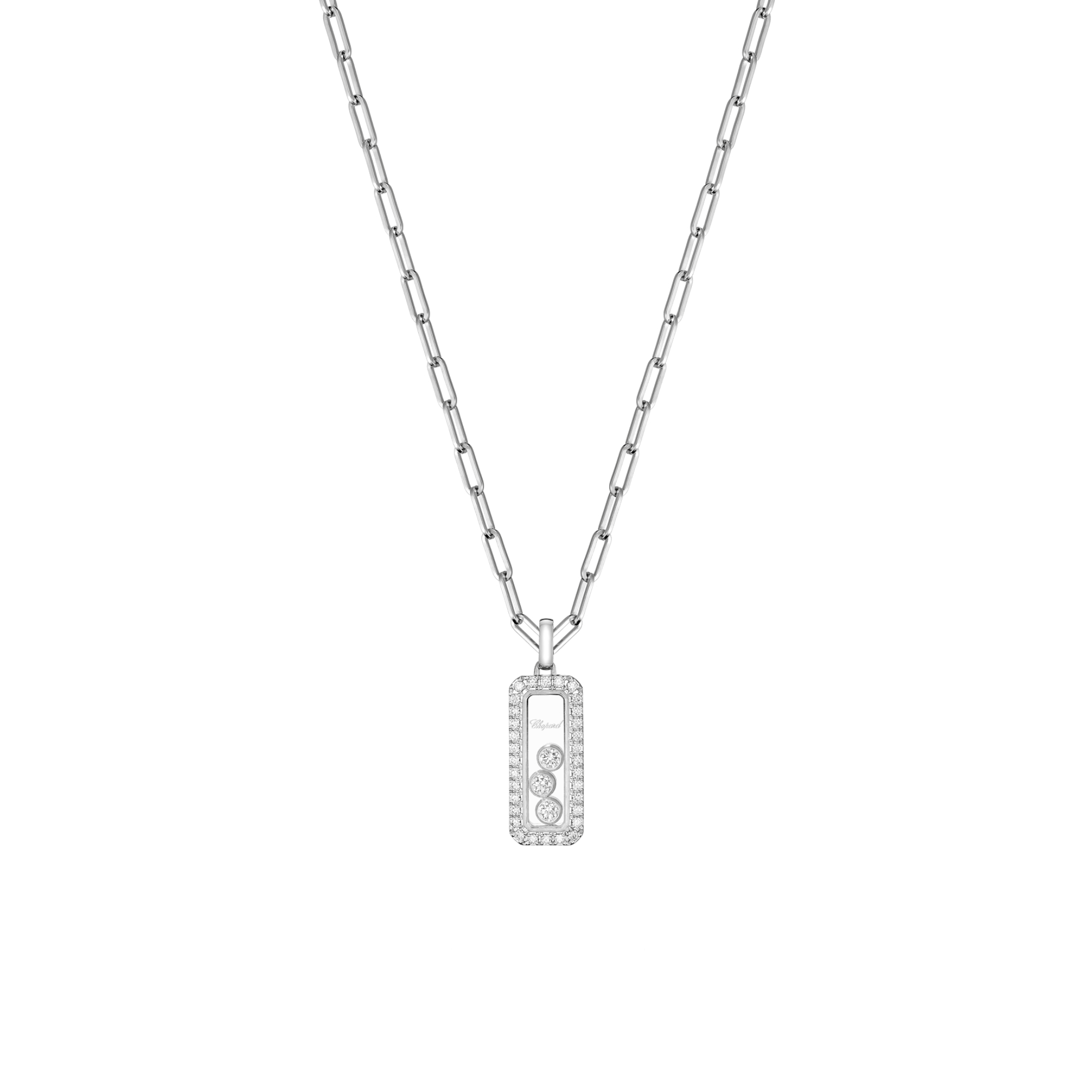 Chopard Happy Diamonds Icons Anhänger mit Halskette (Ref: 79A201-1201)