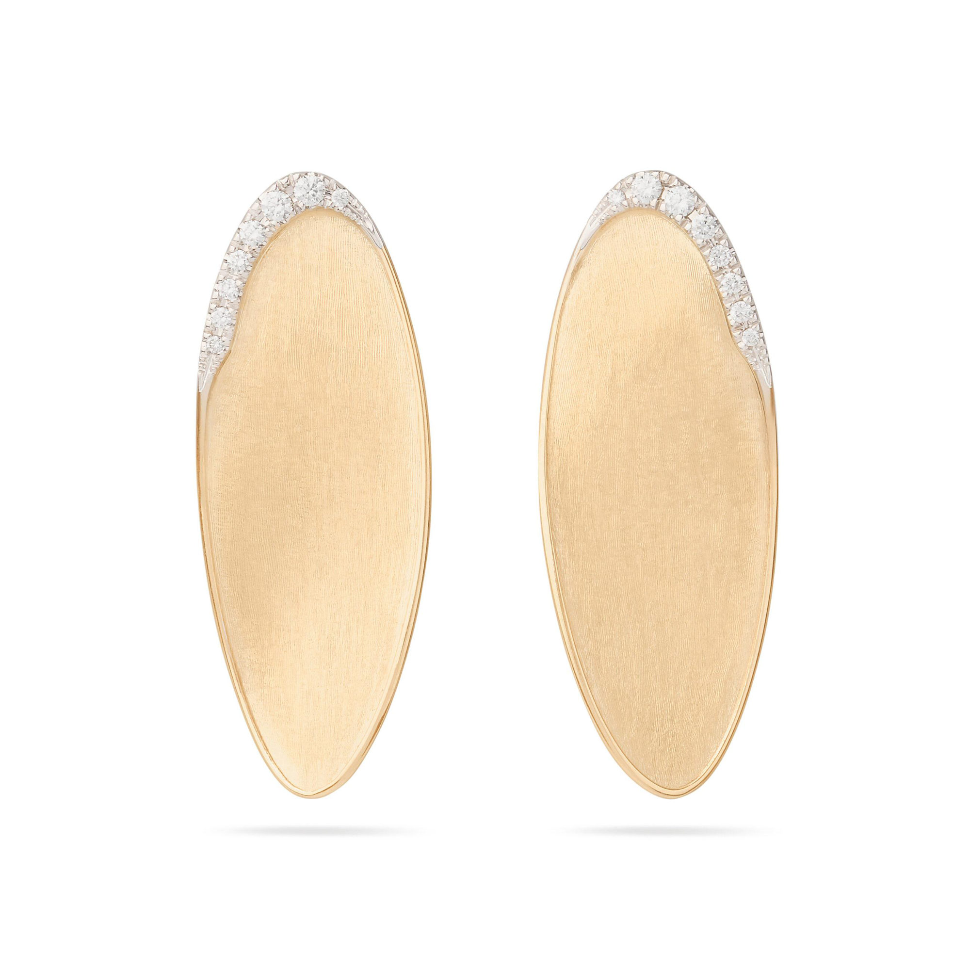 Marco Bicego Lunaria Twist Ohrringe (Ref: OB1914 B YW)