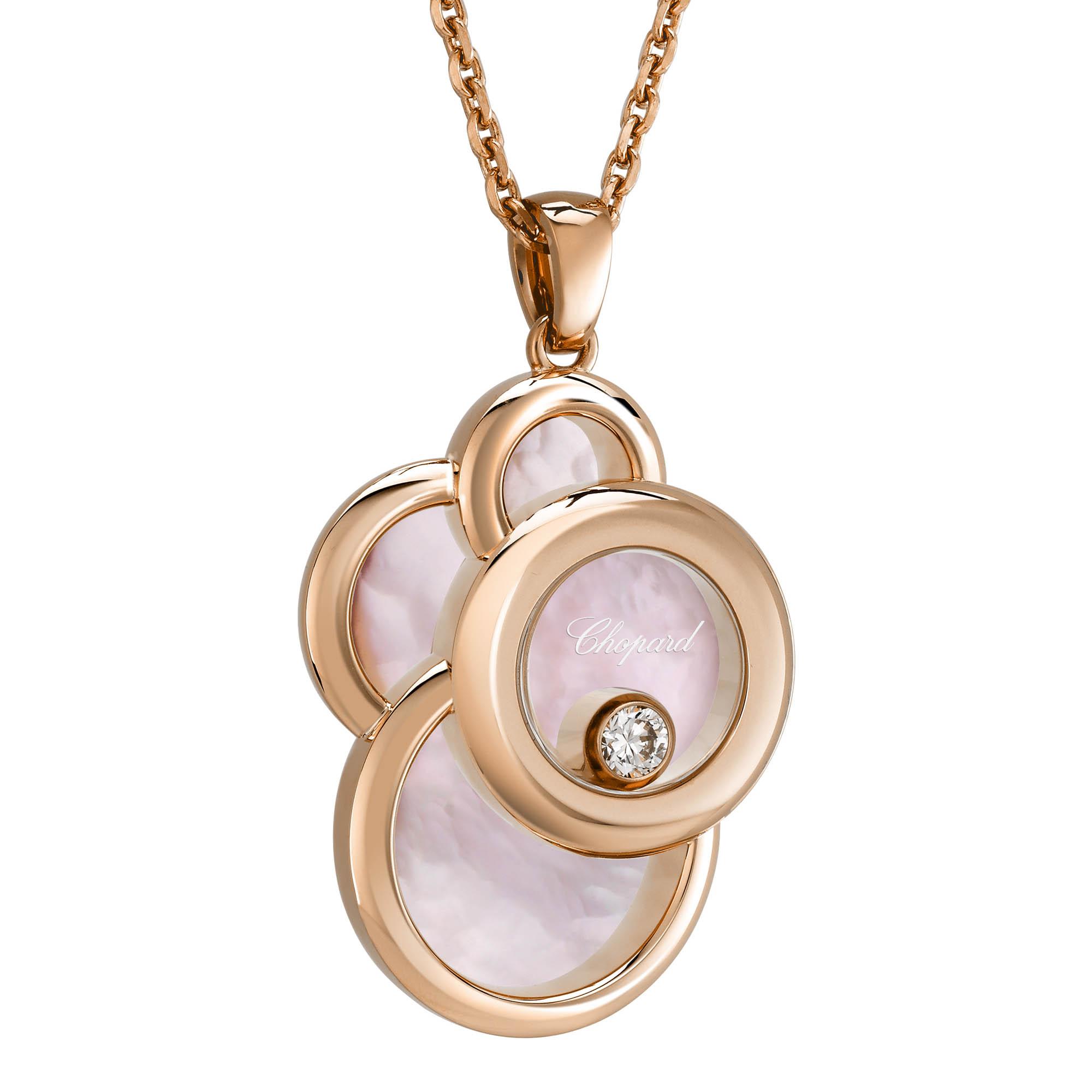 Chopard Happy Diamonds Anhänger mit Kette (Ref: 799888-5006)