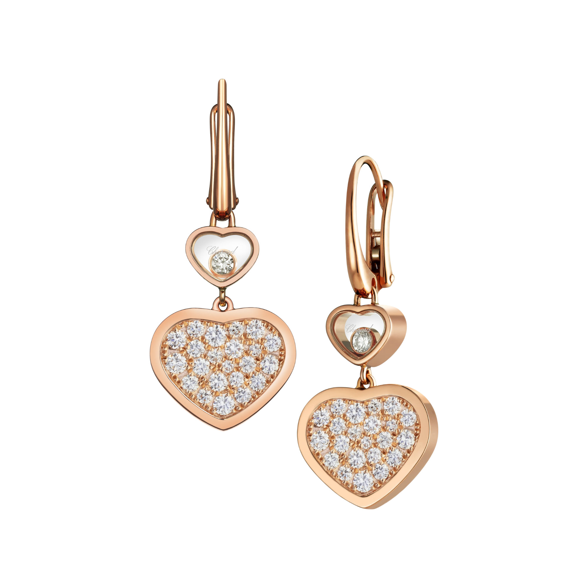 Chopard Happy Hearts Ohrhänger (Ref: 837482-5009)