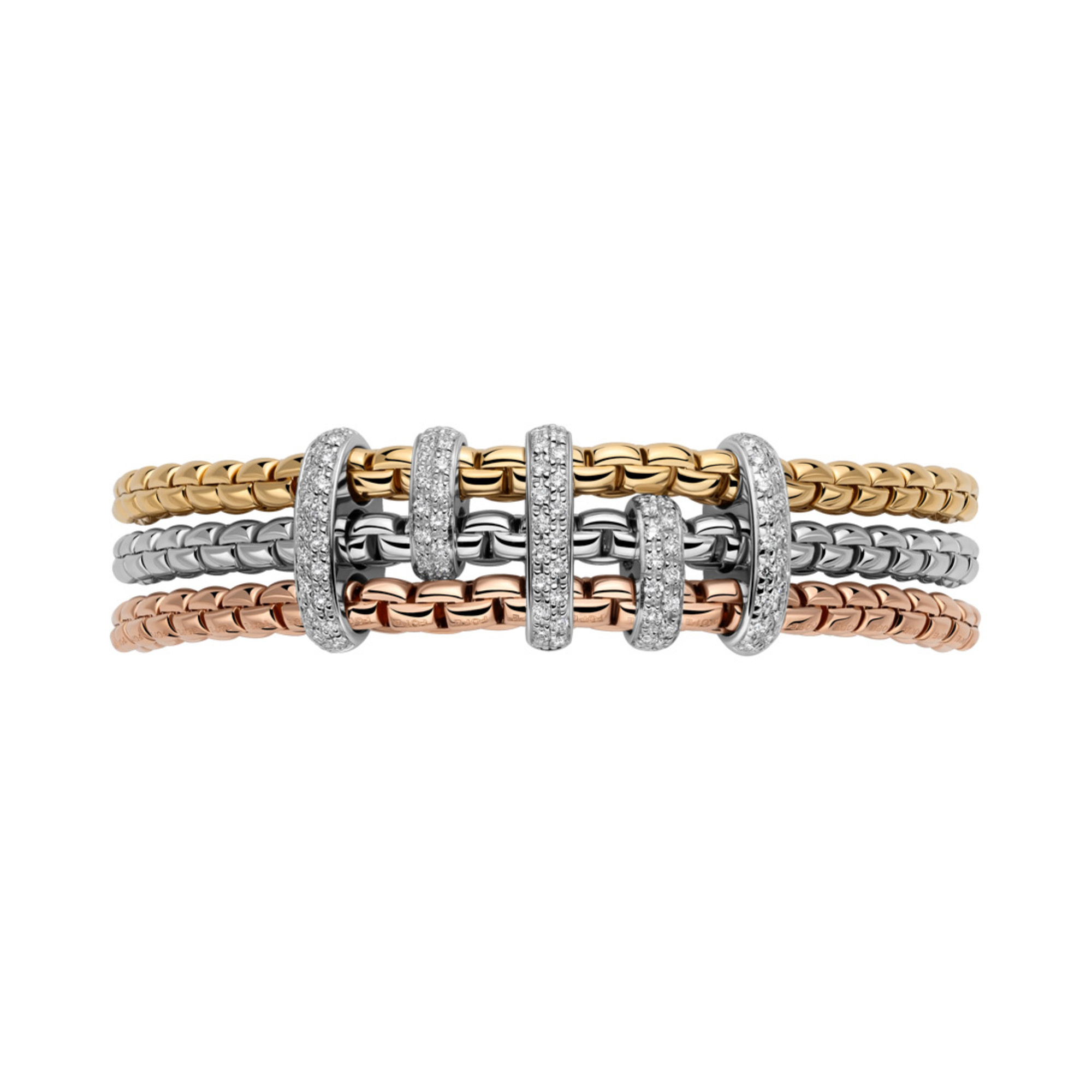 FOPE Eka Flex'it Armband mit Diamantpavé (Ref: 75601BX_PB_4_XBX_0XS)