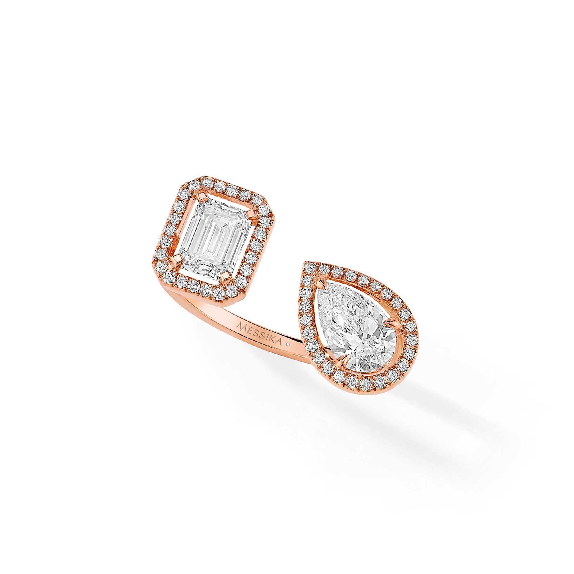 Messika My Twin Toi & Moi Ring (Ref: 06502-PG)