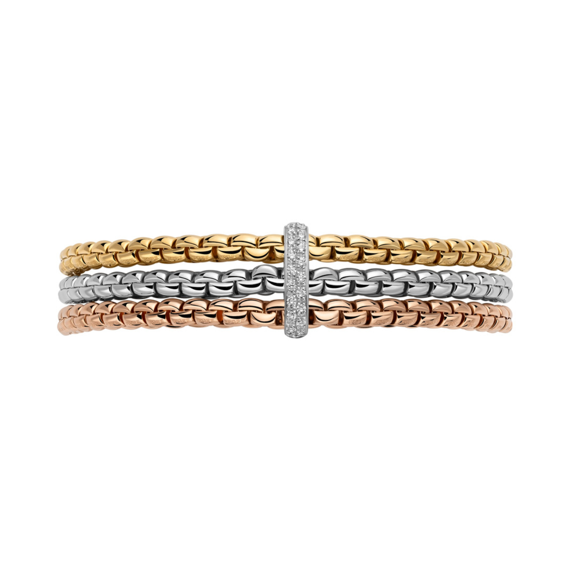 FOPE Eka Flex'it Armband mit Diamantpavé (Ref: 75601BX_BB_4_XBX_0XS)