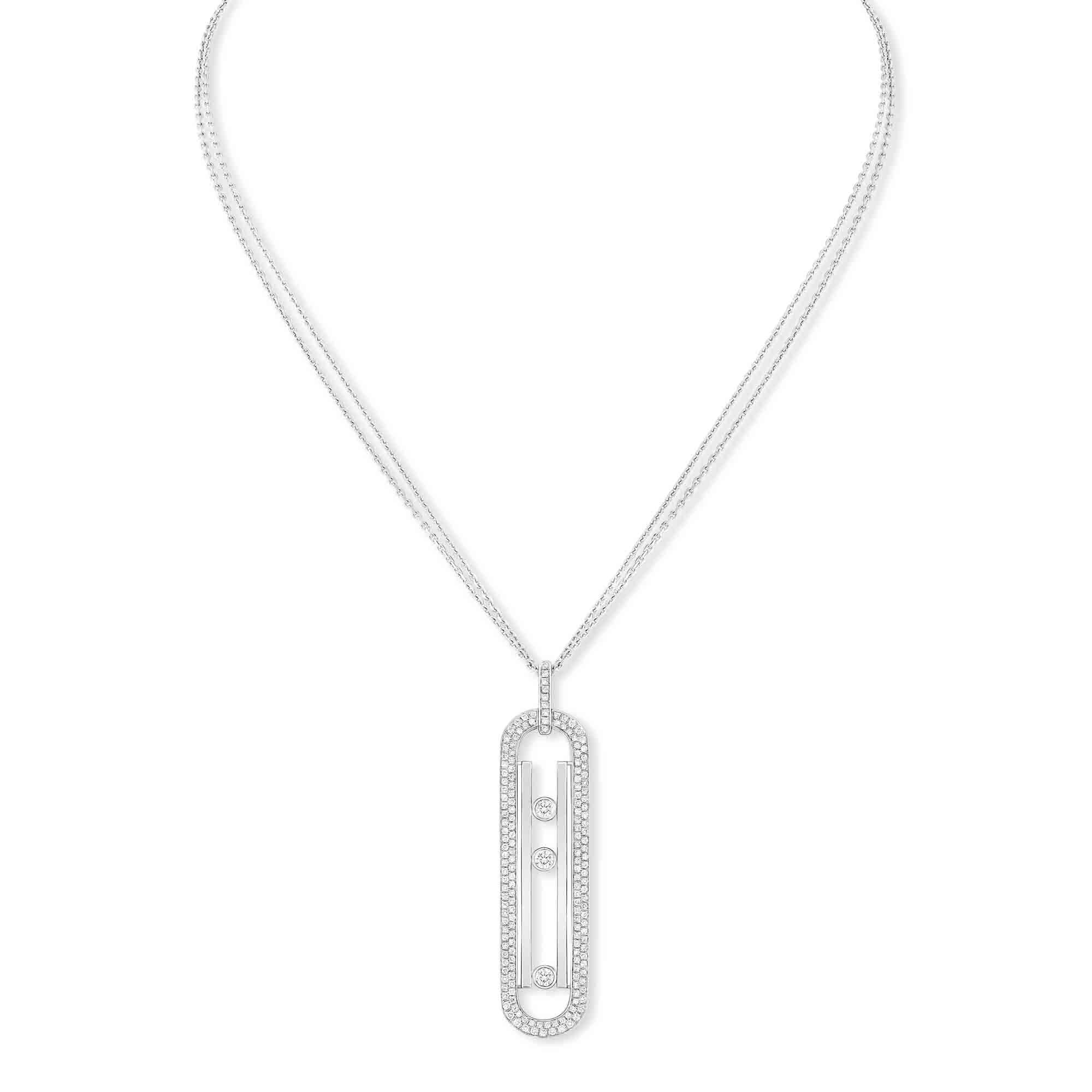 Messika Move 10th Diamantkette (Ref: 07228-WG)