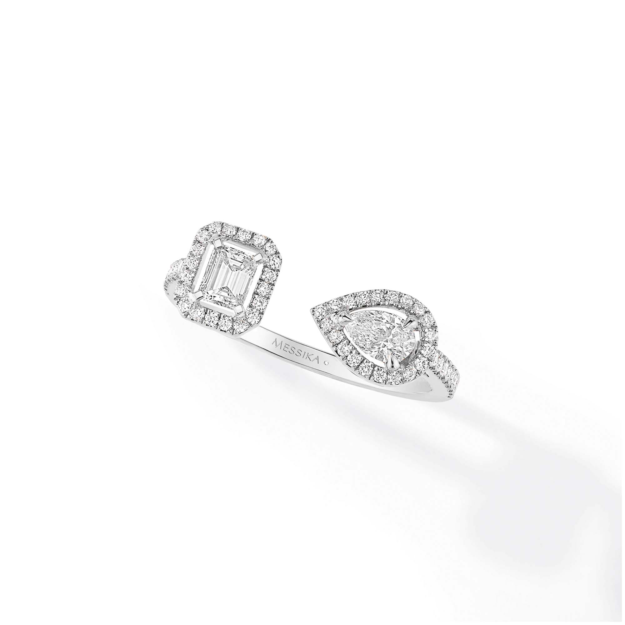 Messika My Twin Toi & Moi Ring (Ref: 06471-WG)