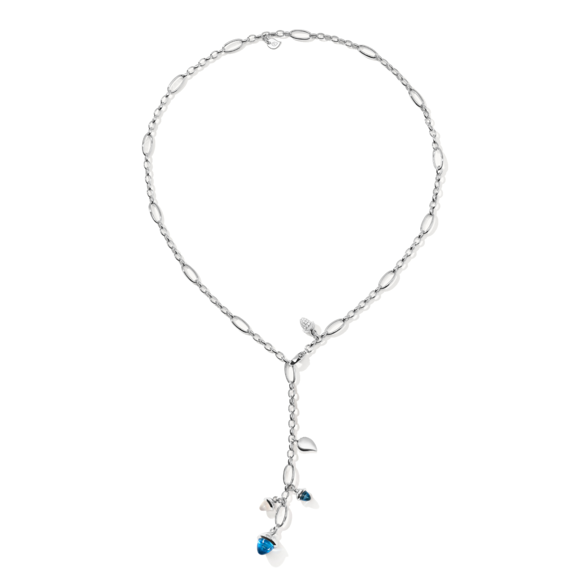 Tamara Comolli MIKADO Halskette Delicate 'Ocean'  (Ref: N-M-Del51-Oce-p-wg)