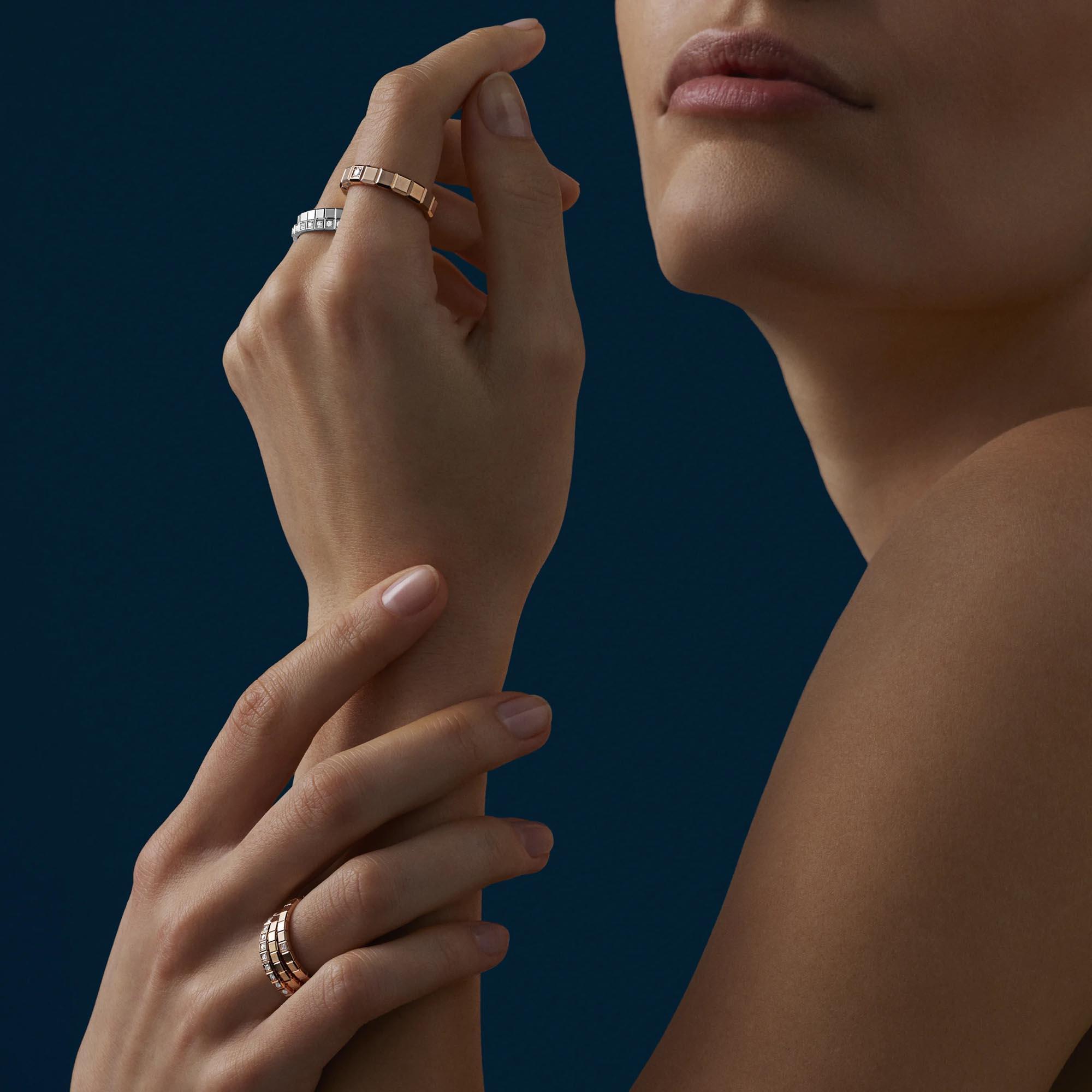 Chopard Ice Cube Ring (Ref: 827702-5199)