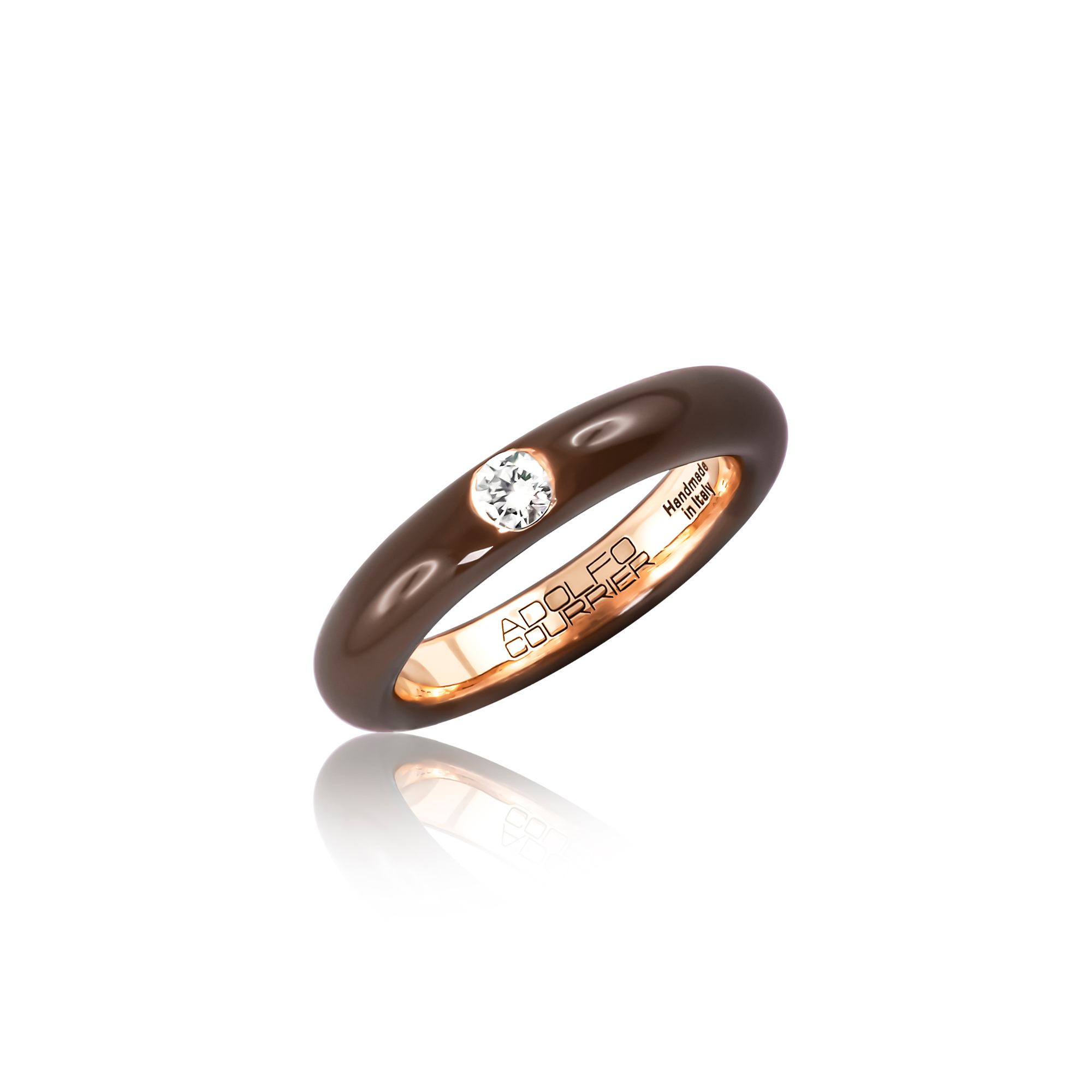 Adolfo Courrier Cioccolato Ring (Ref: P1-CIO-04)