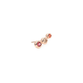Bron Confetti Ohrschmuck (Einzelstück) 8OR4874OKCBR/R
