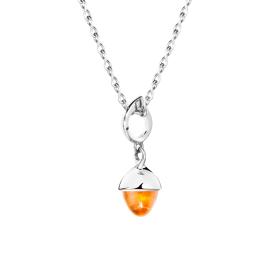 Tamara Comolli MIKADO Flamenco Anhänger Mandarin Granat P-MFL-Man-wg