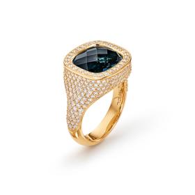 Ole Lynggaard Copenhagen Cushion Ring A2841-403