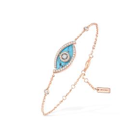 Messika Lucky Eye Armband Türkis 12953-PG
