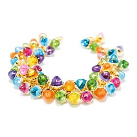 Tamara Comolli MIKADO Armband Flamenco 'Candy' B-MFL-Can-yg