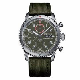 Breitling Aviator 8 Chronograph 43 Curtiss Warhawk A133161A1L1X2