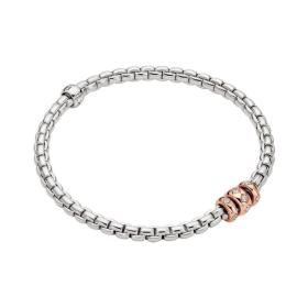 FOPE Eka Flex'it Armband mit Diamanten in Rautenfassung 73101B3_PB_B_RRR_0XS