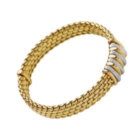 FOPE Panorama Flex'it Armband mit Diamanten 58804BX_BB_G_GBX_0XS