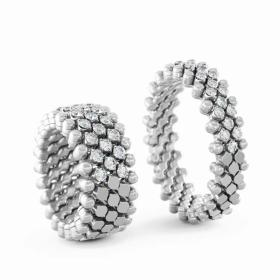 Serafino Consoli Brevetto Multi-Size Ring RMS 5HM2 WG WD