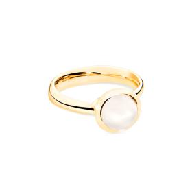 Tamara Comolli BOUTON Ring small sand Mondstein R-BOU-s-MoSa-yg