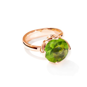 Tamara Comolli TULIP Ring Large mit Peridot R-TUL-l-Per-rg