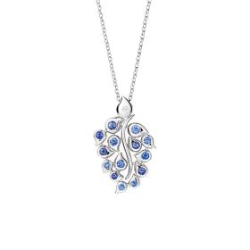 Tamara Comolli SNOWFLAKES  Leaf Anhänger Classic  P-SF-L-ClSky-wg