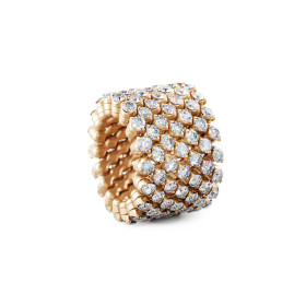 Serafino Consoli Brevetto Multi-Size Ring RMS 7F4 RG WD