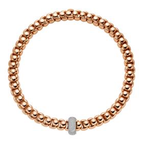 FOPE Luna Halskette mit Pavé Diamanten 52107CX_PB_R_XBX_040