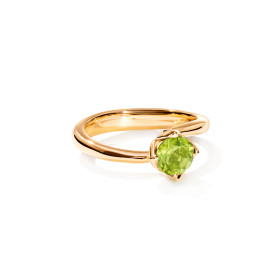 Tamara Comolli TULIP Ring XS mit Peridot R-TUL-xs-Per-yg