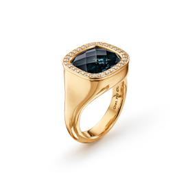 Ole Lynggaard Copenhagen Cushion Ring A2840-403