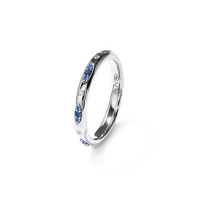 Tamara Comolli GYPSY Bandring Pavé 'Ocean' R-Gyp-B-OceP-wg