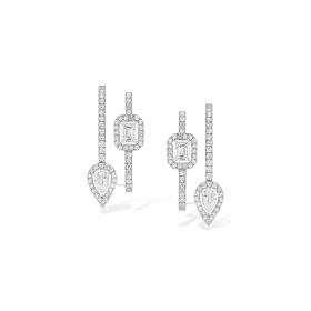 Messika 2-reihige My Twin Creolen 10005-WG