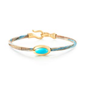 Ole Lynggaard Copenhagen Life Armband mit Türkis A2941-405