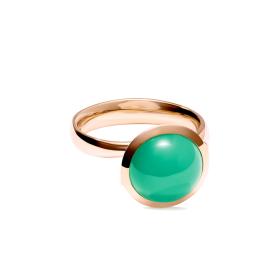 Tamara Comolli BOUTON Ring large Chrysoprase R-BOU-l-Chry-rg