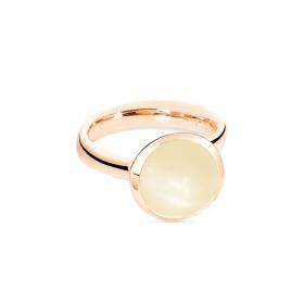 Tamara Comolli BOUTON Ring large sand Mondstein R-BOU-l-MoSa-rg