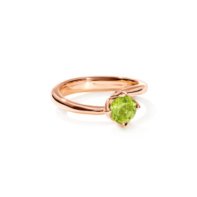 Tamara Comolli TULIP Ring XS mit Peridot R-TUL-xs-Per-rg