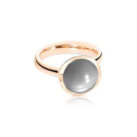 Tamara Comolli BOUTON Ring large grauer Mondstein R-BOU-l-MoGr-rg