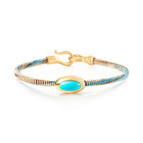 Ole Lynggaard Copenhagen Life Armband mit Türkis A2941-405