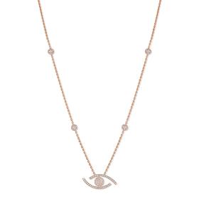 Messika Lange Lucky Eye Halskette 11570-PG