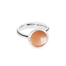 Tamara Comolli BOUTON Ring large Brauner Mondstein R-BOU-l-MoBr-wg