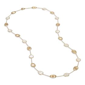 Marco Bicego Lunaria Halskette Mother OF Pearl CB2157 MPW Y