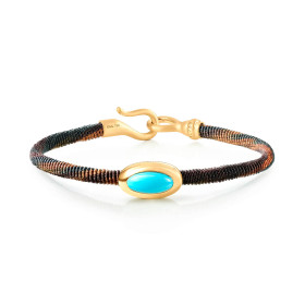 Ole Lynggaard Copenhagen Life Armband mit Türkis A2941-401