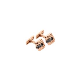 FOPE Vendôme Manschettenknöpfe mit schwarzen Diamanten 00702GX_BN_R_XXX_000