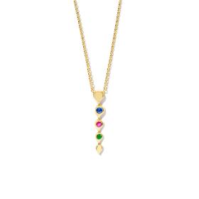 Tamara Comolli SNOWFLAKES Rivière 'Candy' Anhänger P-SF-Riv-Can-yg