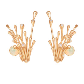 Ole Lynggaard Copenhagen BoHo Zweig Ohrclips Gross A2936-402
